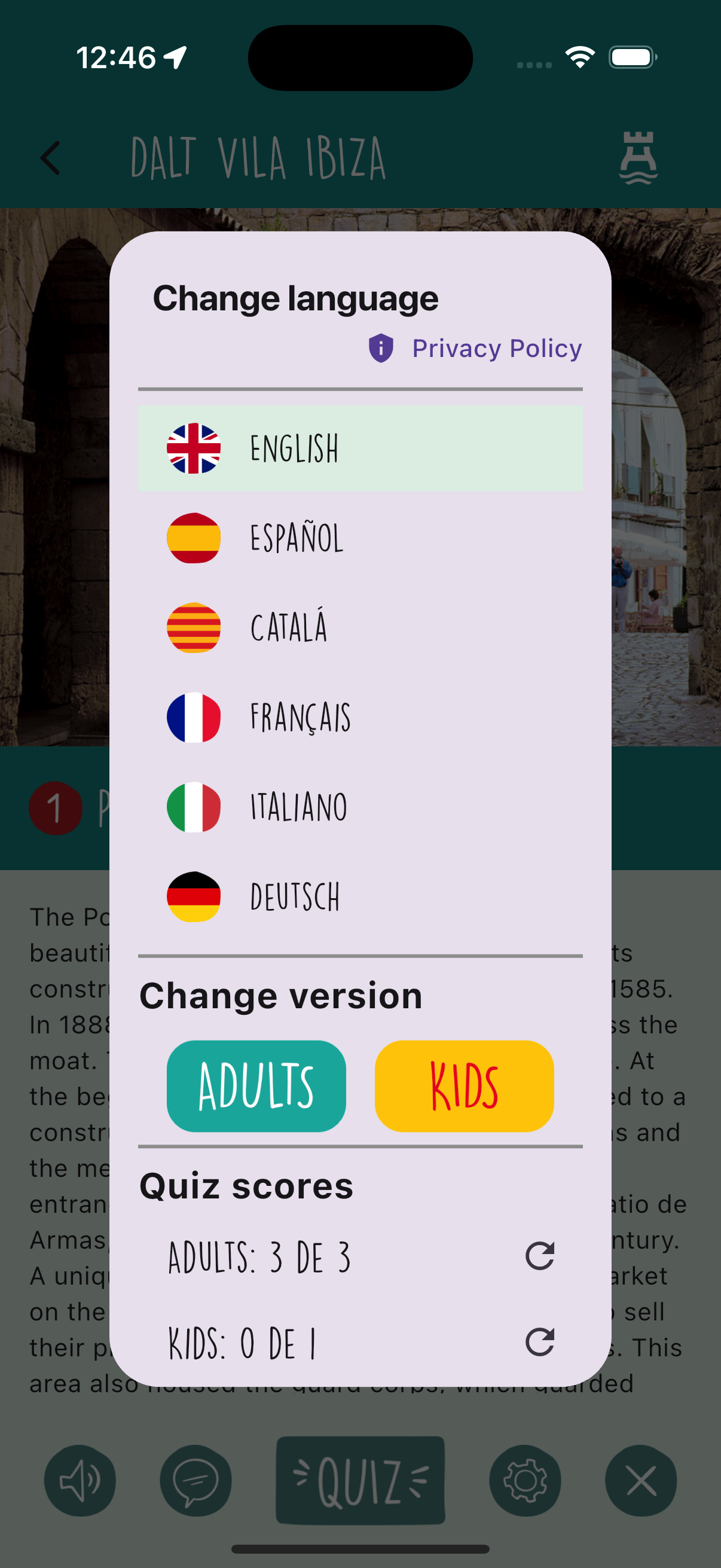 Dalt Vila Ibiza App